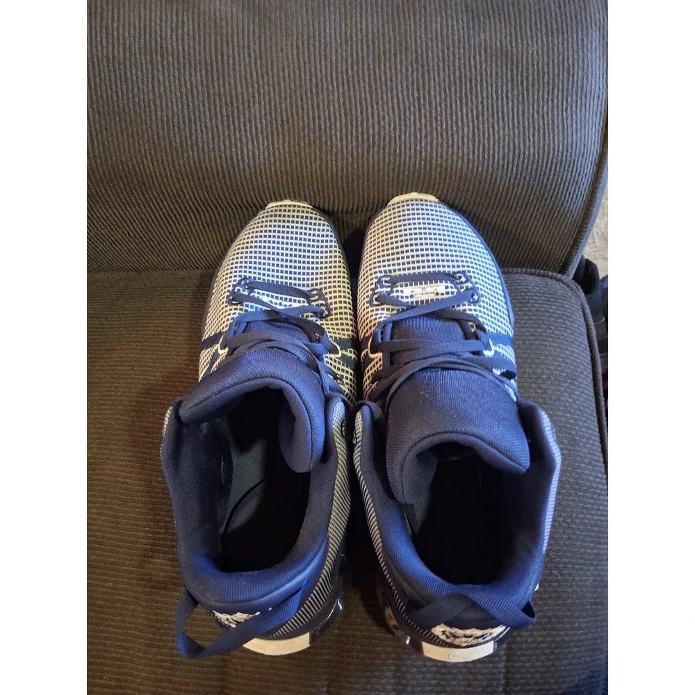 Nike LeBron Witness VII Navy Blue White Basketball Shoes DZ3268-400 Mens Size 17